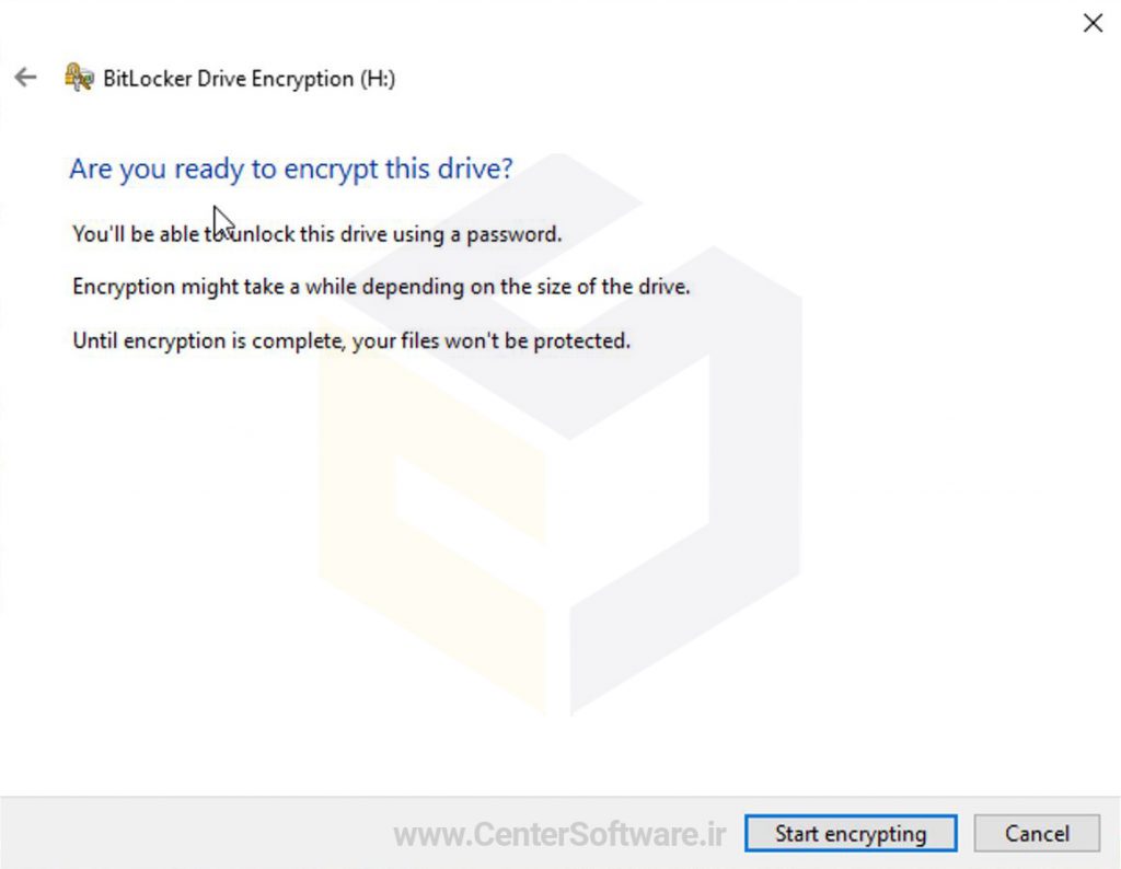 how to encrypt flash USB drive with BitLocker