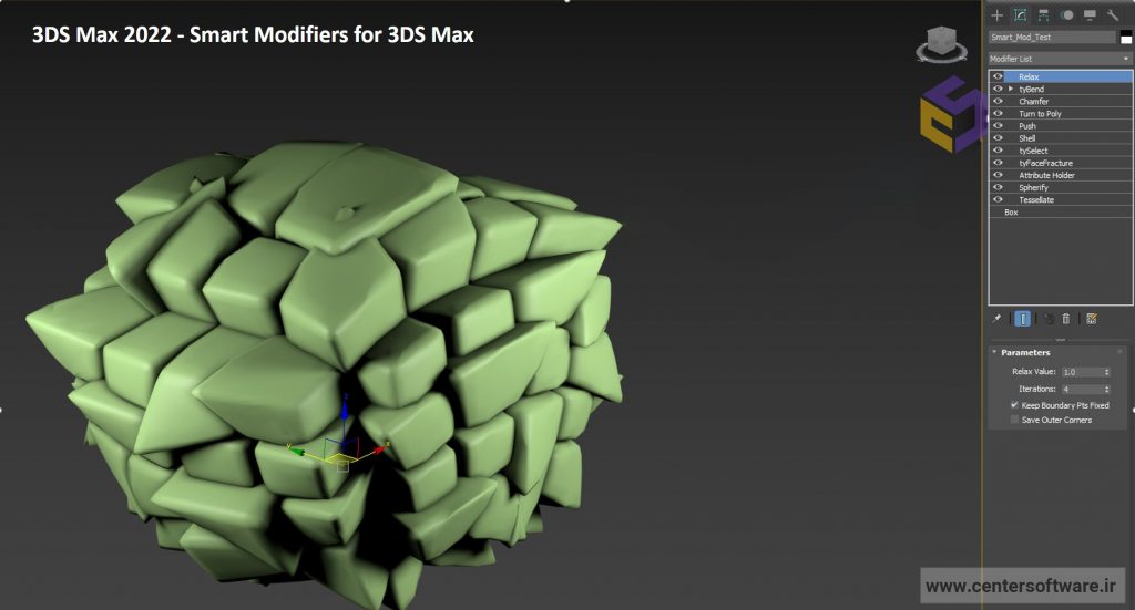 بررسی ویژگی های اضافه شده به نرم افزار 3Ds Max 2022