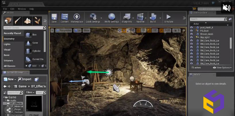 پک آموزش unreal engine