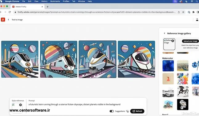 رنگ آمیزی مجدد گرافیک های وکتوری با هوش مصنوعی و ادوبی فایرفلای