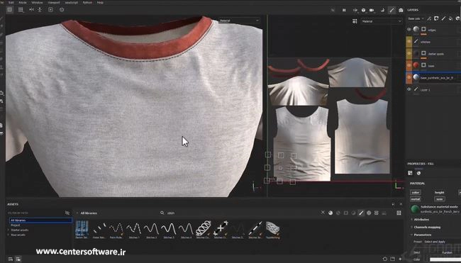 آموزش Marvelous Designer و ساخت لباس برای کاراکتر به فارسی _ متوسطه تا پیشرفته