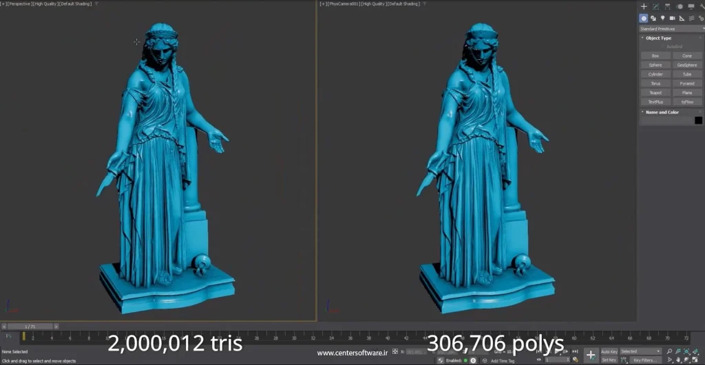 بهبود Retopology در ۳dsMax 2026