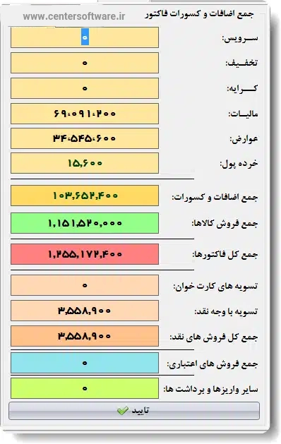 چگونه کسری یا اضافه صندوق را در نرم افزار زعفران به سرعت شناسایی کنیم؟