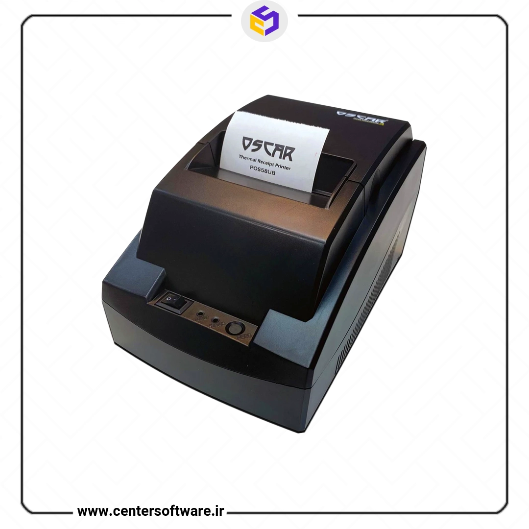 پرینتر حرارتی اسکار POS58UB - مشخصات و خرید پرینتر شیراز